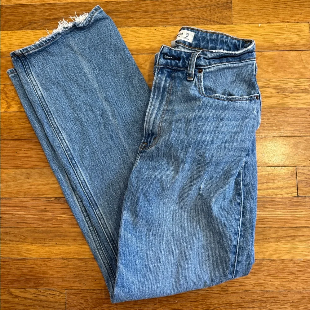 Abercrombie the ‘90s relaxed Jean high rise 25/0 s curve love - Picture 3 of 5